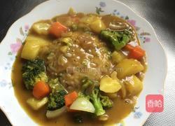 蔬菜咖喱饭的做法图解3