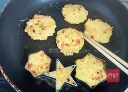 剩米饭鸡蛋饼的做法图解11