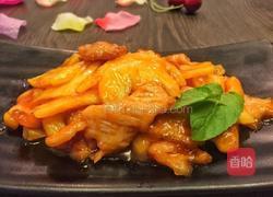 菠萝炒肉的做法图解12