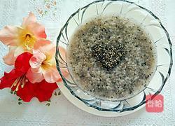 黑芝麻粥的做法图解8