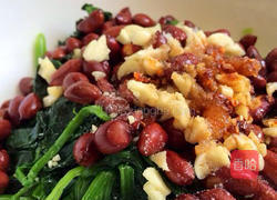 陈醋菠菜花生米的做法图解4