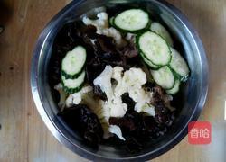 凉拌木耳菜花的做法图解6