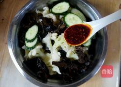 凉拌木耳菜花的做法图解8