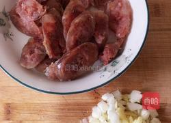 豆角炒香肠的做法图解3