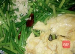 蒜苔炒蛋的做法图解9