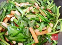 韭菜炒豆干的做法图解10