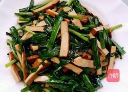 韭菜炒豆干的做法图解11