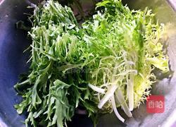 凉拌苦菊菜的做法图解2