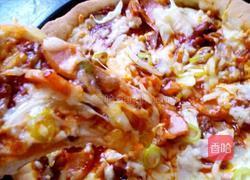 烤肠披萨的做法图解9