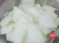 冬瓜汆丸子汤的做法图解2