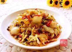 豆豉火爆大头菜的做法图解10