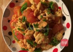 西红柿青椒炒鸡蛋的做法图解5