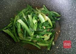 素炒油麦菜的做法图解5