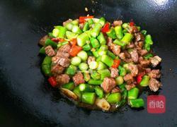 蚝油芦笋牛肉粒的做法图解8