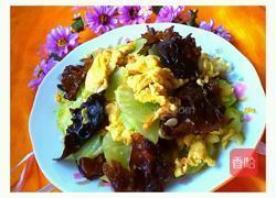 黑木耳鸡蛋炒莴笋的做法图解9