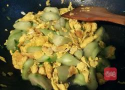 鸡蛋炒丝瓜的做法图解6