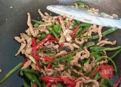 尖椒炒肉丝的做法图解6