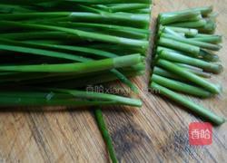 凉拌韭菜的做法图解4
