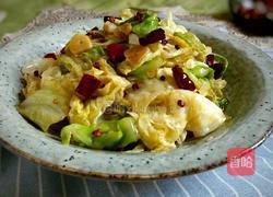 干煸手撕包菜的做法图解9