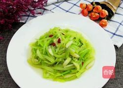 清炒莴笋的做法图解7