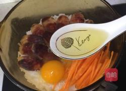 香肠腊味煲仔饭的做法图解6