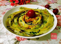 葱花鸡蛋薄饼的做法图解14