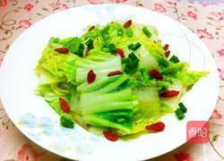 素炒白菜的做法图解6
