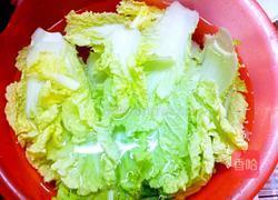素炒白菜的做法图解2