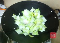 素炒白菜的做法图解4