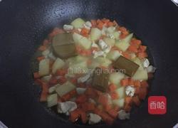 咖喱鸡肉焗饭的做法图解7