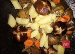 香菇土豆炖鸡肉的做法图解9