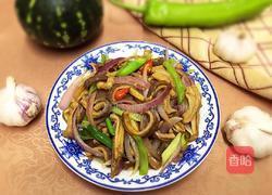 洋葱爆猪肚的做法图解13