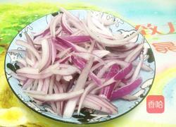 洋葱爆猪肚的做法图解5