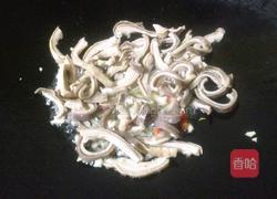 洋葱爆猪肚的做法图解8