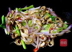 洋葱爆猪肚的做法图解12