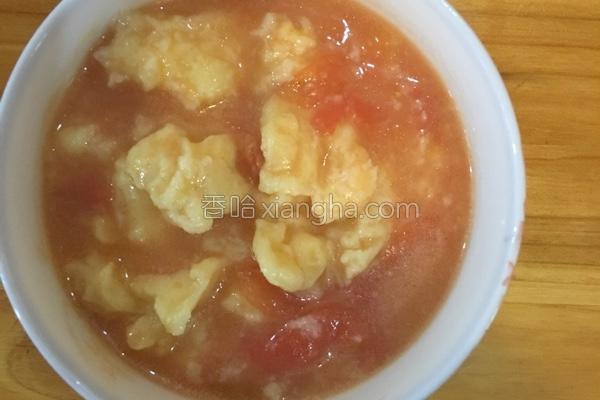 西红柿疙瘩拌汤