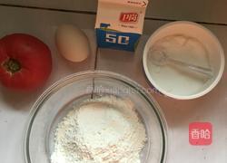 西红柿疙瘩拌汤的做法图解1