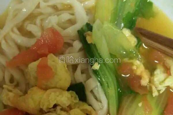 西红柿鸡蛋面