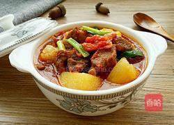 西红柿土豆炖牛肉的做法图解11