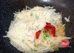 素炒萝卜丝的做法图解6