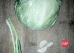 凉拌圆白菜的做法图解1