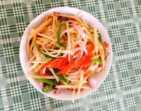 酸辣洋葱土豆丝[图]