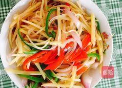 酸辣洋葱土豆丝的做法图解9