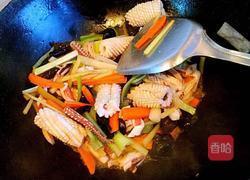 姜葱鱿鱼卷的做法图解14