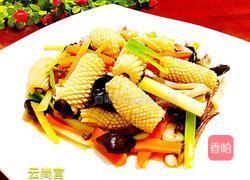 姜葱鱿鱼卷的做法图解15