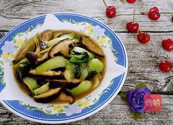 清炒香菇油菜的做法图解10