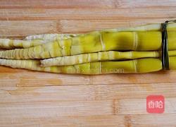 春笋炒肉的做法图解3