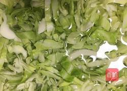 白菜炒粉丝的做法图解3