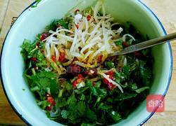 香菜辣椒腌芥菜的做法图解3