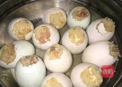 咸蛋腊肠糯米饭的做法图解4